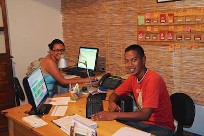 Madagascar office staff